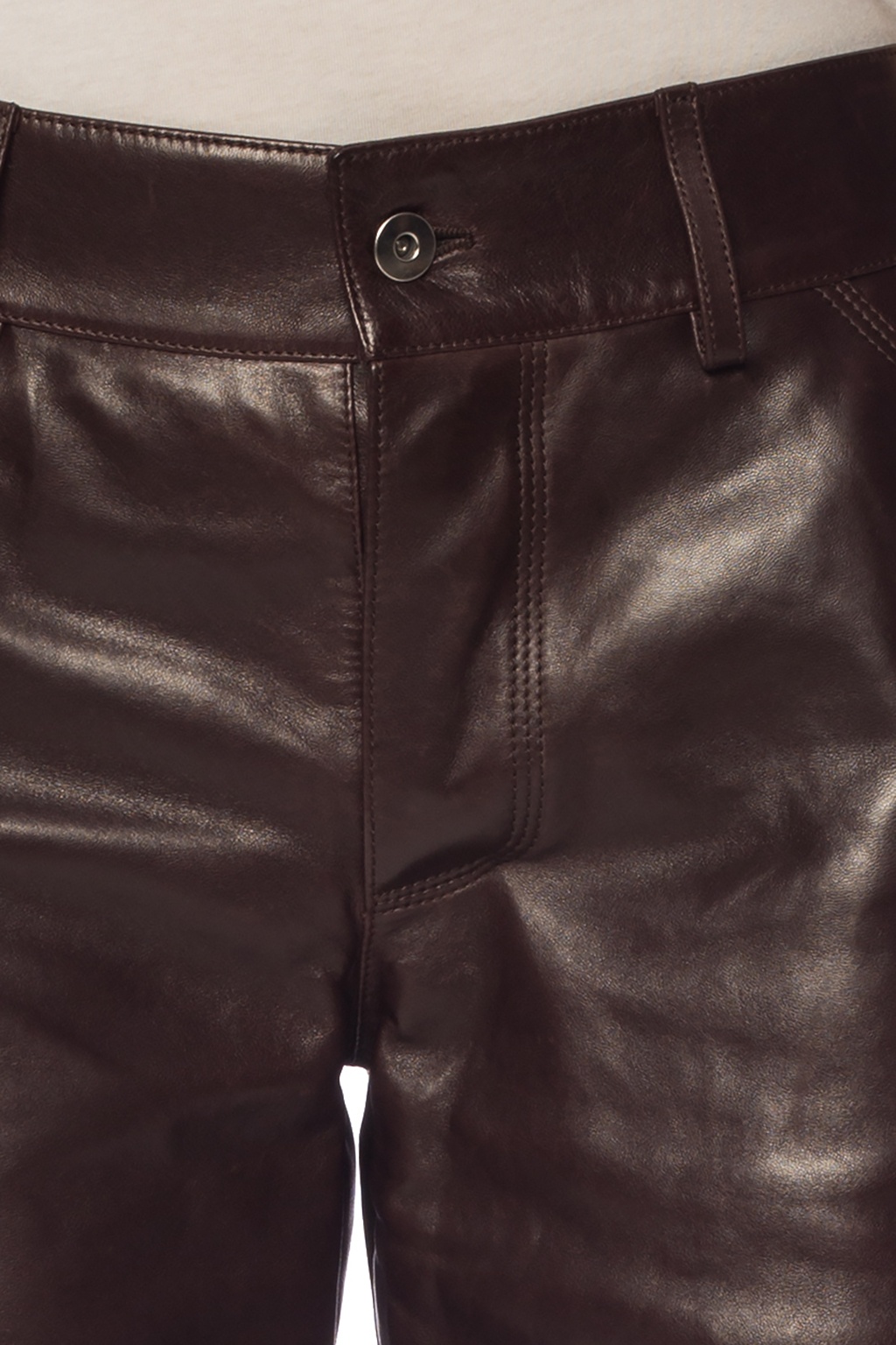 Bottega Veneta Leather shorts